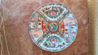 2 Platos Decorativos Vintage