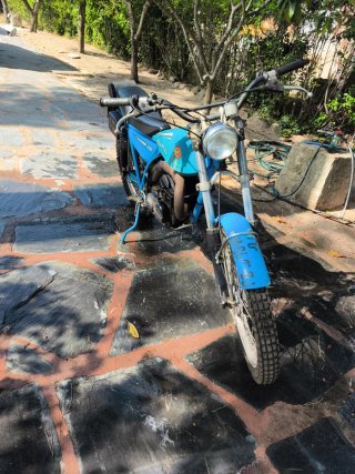 Bultaco Sherpa 250 Enduro Azul