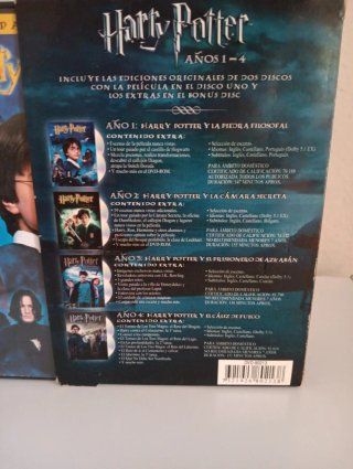 Harry Potter Coleccionista Años 1-4 DVD
