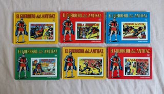 Lote 15 cómics EL GUERRERO DEL ANTIFAZ