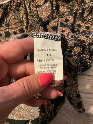 Maglia donna elasticizzata fantasia