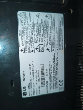 Monitor LG 22 Negro