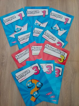 Libros Lengua y Matemáticas
