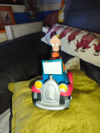 Hucha Goofy Coche Azul
