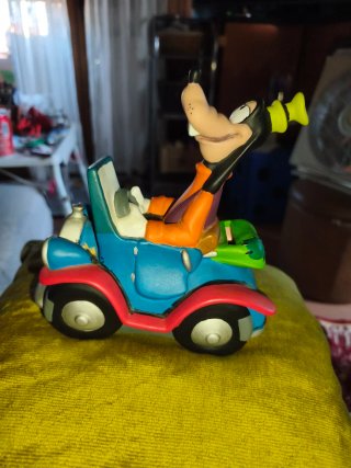 Hucha Goofy Coche Azul