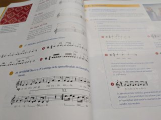 Libro Música 1 ESO Acordes Santillana