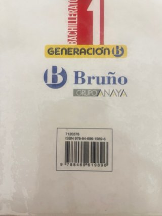Biología y Geología, 1 Bachillerato
