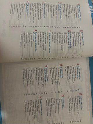Biología y Geología, 1 Bachillerato