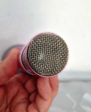 Micrófono Karaoke Tosing K068 Bluetooth Rosa