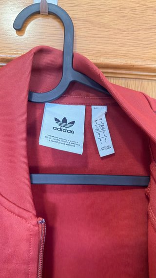 Chaqueta Adidas SST Roja Original