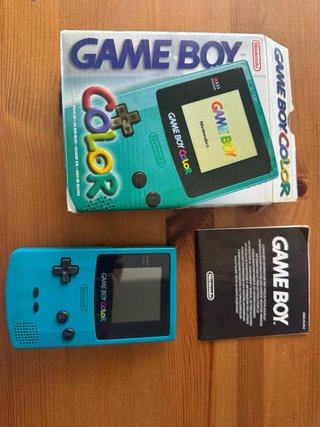 Game Boy Color Azul Turquesa