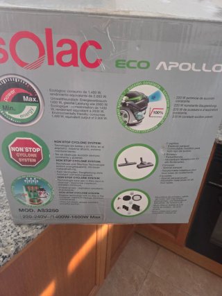 Aspiradora Solac Eco Apollo