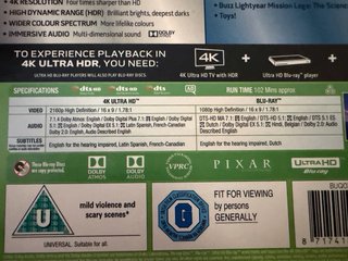Toy Story 3 4K Ultra HD + Blu-ray
