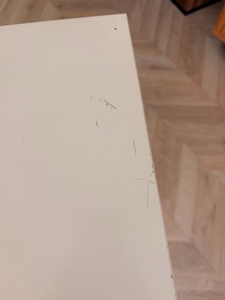 Mesita de noche Ikea Hemnes blanca