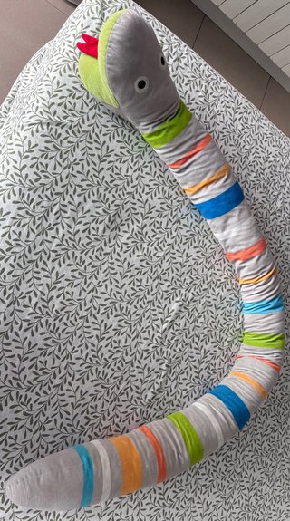 Cojín Serpiente Anticaídas Cama Infantil