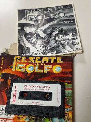 Amstrad Rescate en el Golfo Opera Soft Cassette
