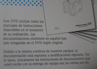 endress+Hauser información técnica manual  2007