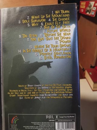 lote VHS : Running Wild, Judas Priest, Hellloween
