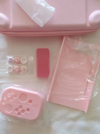 Funda Nintendo Switch Rosa