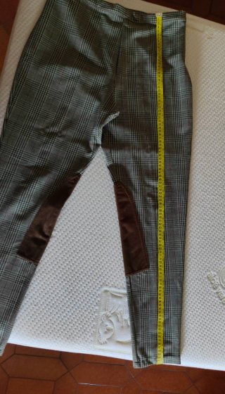 Traje de chaqueta cuadros verde y marrón