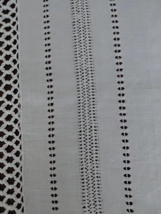 Asciugamano in lino fatto a mano 125x70 cm