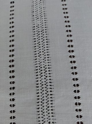 Asciugamano in lino fatto a mano 125x70 cm