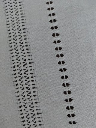 Asciugamano in lino fatto a mano 125x70 cm