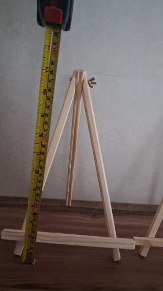 Caballete de mesa para decoración