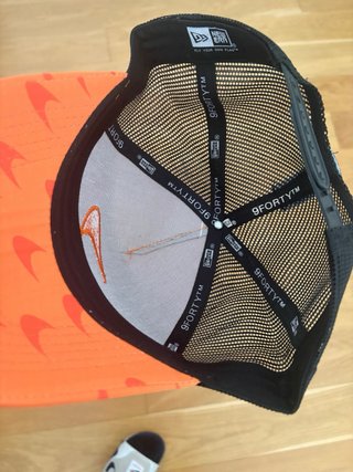 Gorra New Era 9FORTY McLaren Naranja