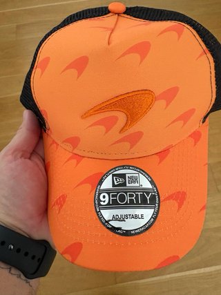 Gorra New Era 9FORTY McLaren Naranja
