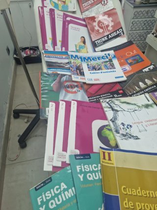 Libros de 2 eso diferentes materias