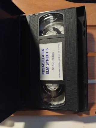 Pesadilla en Elm Street 5 VHS (Español)