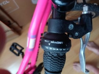 Bicicleta Rosa Ciudad Mujer