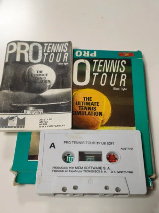 Pro Tennis Tour Amstrad Ubi Soft
