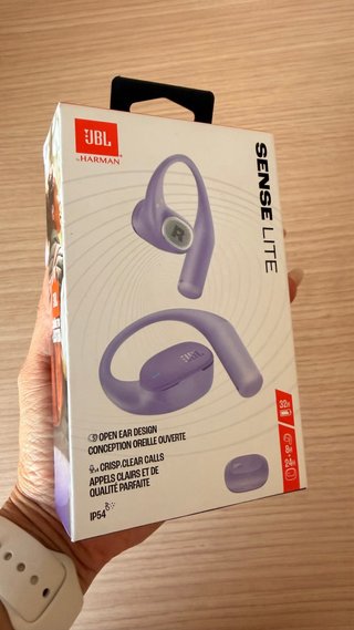 Auriculares JBL Sense Lite Morado Nuevos