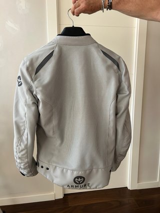 Chaqueta Moto Hombre Armure Gris