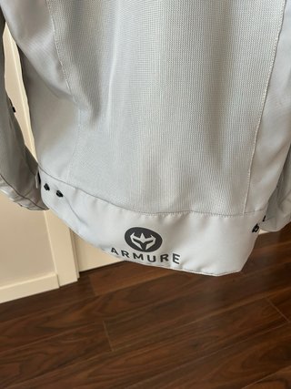 Chaqueta Moto Hombre Armure Gris