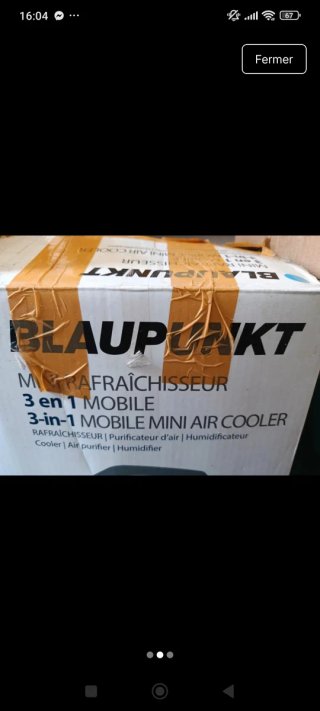 Climatizador Blaupunkt 3 en 1