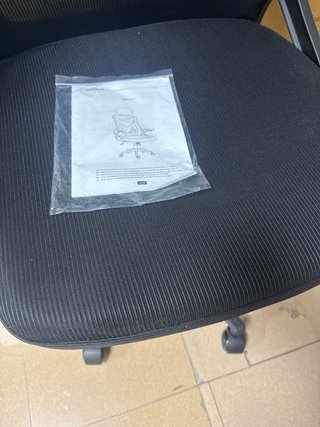 Silla ejecutiva ergonómica negra