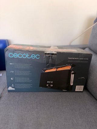 Tostadora Cecotec Toast&Taste 10000 Extra