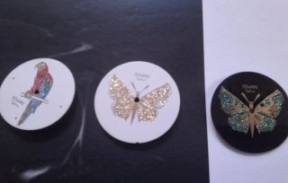 3 Sfere Duward Vintage Glitter