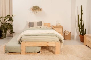 Cama nido de madera + colchón