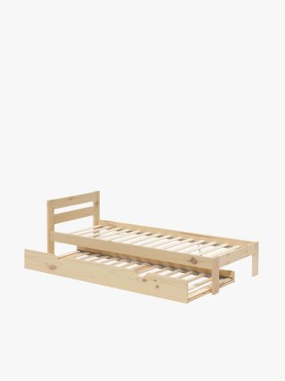 Cama nido de madera + colchón