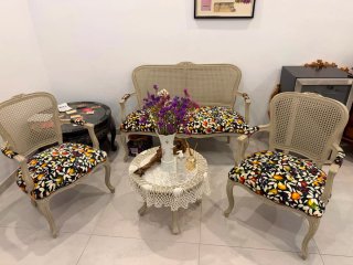 Conjunto 4 piezas salón/entrada