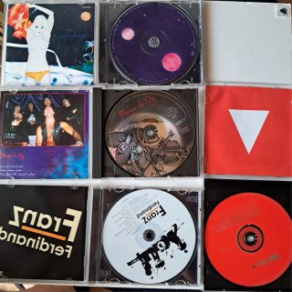 Cds Pavement, Mago de Oz, Franz Ferdinand, Moby
