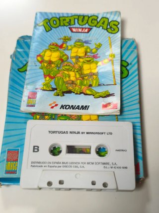 Amstrad Tortugas Ninja Konami