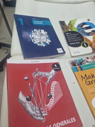Libros de 1 de bachillerato