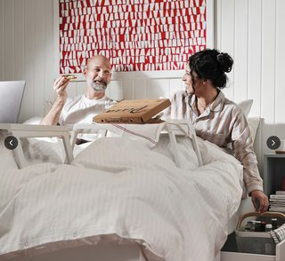 Bandeja Cama IKEA Plegable Blanca