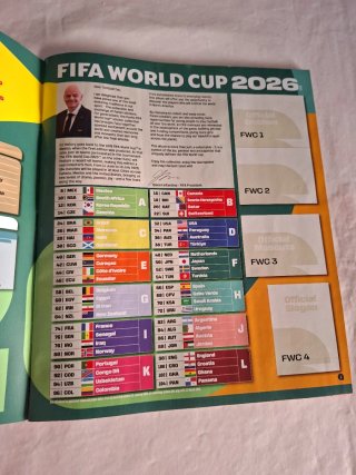Álbum Cromos Mundial FIFA 2026 Panini