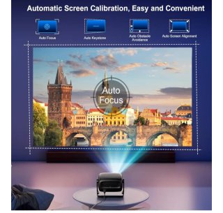 Proyector Portátil  blanco.Nuevo.